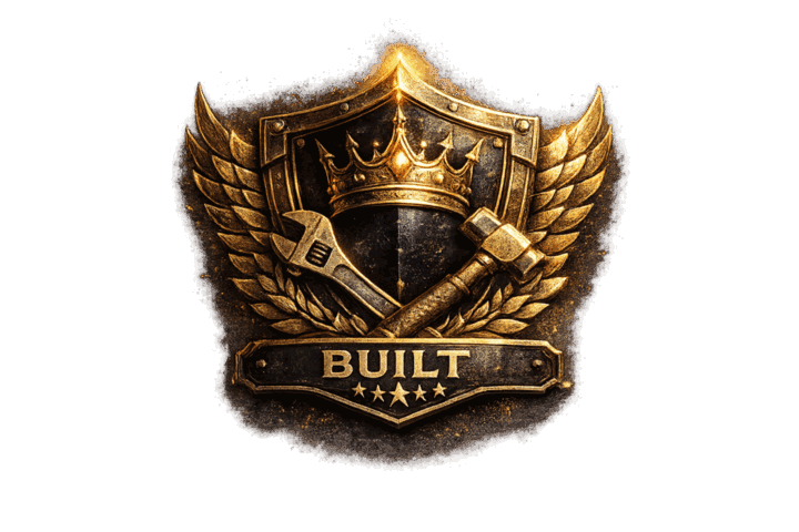 Built rank badge